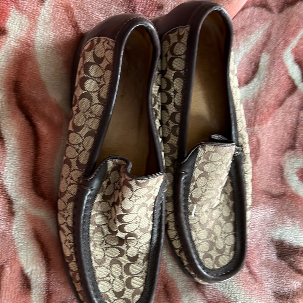 Vintage coach authentic loafers